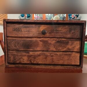 Vintage Baribocraft Canada Wood Breadbox